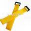 Colorful reusable hook and loop cable tie with Plastic Buckle