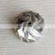 RHF5 38.10/52.50mm 6+6 Blades NH454052 Turbo Billet/milling/aluminum 2618 Compressor Wheel for VIDG