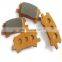 Best price spare parts brake pads factory 04465-28400 for car Auto Brake Systems 0446528400