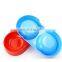 Non-slip Pets Feeder Portable Double Water Bowls Neck Protection Practical Dog Cat Dog Bowl