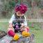 Baby Girl pleuche big bow Headband Solid Soft Fashion headwear Toddler Kids Girls Turban Hairband 14Colors