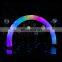 Stage LED Lighting Decoration Airblown Entrance Tunnel Colorful Archway Wedding Inflatable Arch