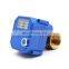 3v 5v 6v 12v 24v 110v 220v DN15 DN20 DN25 CWX-25S 2 way brass ss304 mini electric 2 way motorized valve