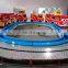 Theme park kids love electric fire fighting train for sale
