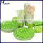 Lot Green Polka Dot Party Paper Tableware Sets 6 Products For Birthday Party Decoration Dinnerware Set SC168