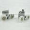 Shower Cabin Accessories Plastic Material Glass Sliding Door Double Wheel Pulley