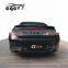 Carbon fiber CQCV style body kit for BMW 6 series F06 F12 F13 front bumper front lip rear lip side skirts and  wing spoiler