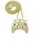Hip-hop jewelry game console handle necklace pendant gold chain crystal alloy necklace charms for children boys gifts