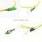 SC UPC APC Single mode G652D G657A 0.9mm FTTH Fiber Optic Pigtail PVC LSZH Fiber Patchcord