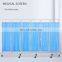 Factory price  201 Stainless Steel 4 Folding Partition medical Ward Screen for Hospital