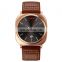 Hot Selling Skmei 9266 Fashion Leather Quartz Watch Business Men Wrist Watch