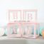 Diy transparent kids baby shower favour boxes decor for baby girl 1st birthday party