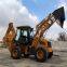 Chinese Backhoe Loader Mini Tractor With Front End Loader And Backhoe For Garden Sale