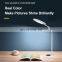 Smart USB Rechargeable Led Study Reading Light Modern Table Lamps Foldable Flexible Cordless Hotel Desk Lamp