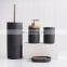 Natural Resin Bamboo hotel Nordic Bathroom Accessories Set bathroom decor sets
