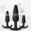 Sexy Toys3Pcs Silicone Anal Plugs Training Set/Prostate Massage Anus Dilator Anal Ball for Beginner Men Women/Butt Plug Trainer%