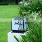 Hot Selling Outdoor Solar Post Lamp Garden Decor Pillar Fence Lighting For Main Gate Garden Landscape LED Column Light