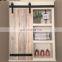 Traditional Rustic Classic Design 12FT Sliding Double Barn Door Hardware