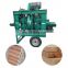 Rotary drum log debarker Single double three roller wood log debarking machine ring type log peeler