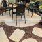 Good quality Antique surface  travertine stone tiles for garden paving