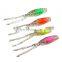 JOHNCOO 75MM 2.8G Soft Plastic Trout Crappie Fishing Lures 10Pcs/Box