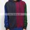 Sialwings black with gray custom strip style fleece hoodies & sweatshirts for men