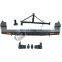 MAICTOP car auto parts rear bull bar for land cruiser prado fj120 2003-2009 steel bumper