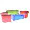 Plastic LED illuminated bar Sofa seat chair for coffee shops and restaurants furniture sets