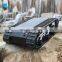 high-tech crawler rubber track smart robot for education