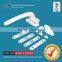 High quality inox glass hinge and latch