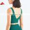 High Quality Deep V Beauty Back Sexy Sports Bra High Neck Running Yoga Crop Tank Top Women Gym Fitness Active Wear Clothing