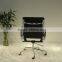 Luxury soft pad group swivel chair office chair with armrest and base