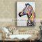 beautiful colourful zebra for wall art decoration picture canvas oil painting