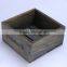 Vintage style wooden storage box