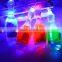Wholesale Fashion Acrylic Flashlight Led Bowling Keychain Sport Keyring Party Festival Gifts Decoration