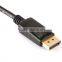 Golden plated thunderbolt DP Male to DVI Female Cable Adapter