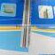 Customizable exterior door plastic finned weather stripping