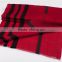 hot-selling winter warm wool&cashmere fleece stripe&checked men's scarf shawl wraps made in China