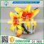 2016 Wholesale 3 heads Latex Artificial PU Flowers Lily Real Touch Bouquet Wedding Bridal Decor Display Flower