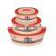 3868 stainless steel insulated plastic food container