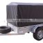 blue heavy duty smooth large sizepvc truck/trailer fabric cover /wagon cover