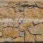 Format Stone Panel---Rusty Yello Slate-----Wall Cladding for decorating Villa