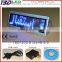 LED SINGLE desk message board /led moving message sign/led moving message sign board