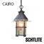 CAIRO Outdoor Half E27 Antique Garden Cone Wall Lamp