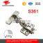 Stainless steel 35mm cup two way concealed hinge cabinet hinge