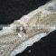 Leaf Rhinestone Applique Garter For Wedding,Sexy Bridal Elastic Lace Garter