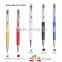 Manufacturer direct production metal stylus pen hot sell personalized logo item crystal touch pen