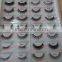 real mink strips eyelashes with custom package box thick looking natural mink fur eyelash