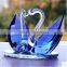 beautiful colorful gift crystal swan