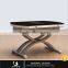 Expandable Glass Coffee Table Small Tea Table Furniture Supplier